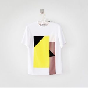 Graphic Colorblock Patchwork Top